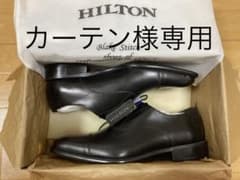 カーテン様専用　HILTON ヒルトン シューズ ストレートチップ新品のサムネイル