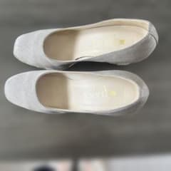 DIANA ブラウンウェッジヒールパンプスのサムネイル