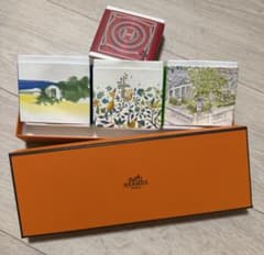 観賞用保管品 HERMES パフュームドソープ 4種セットのサムネイル