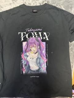 ホロライブ 常闇トワ Tシャツ ブラックのサムネイル