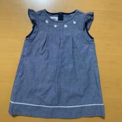 ファミリア　ジャンパースカート ワンピース　80cmのサムネイル