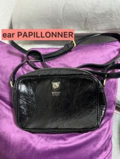 【美品】WOUF ショルダーバッグ 黒 ¥13,500のサムネイル