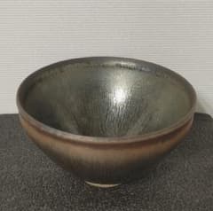 銀禾目 兎毫盞 天目茶碗 箱付 - メルカリ