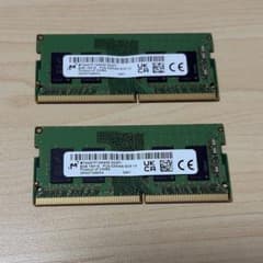 Micron DDR4-3200 8GB メモリ 2枚セット - メルカリ