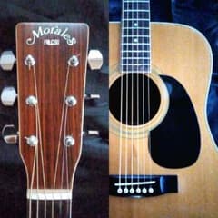 【送料込】【美品】モラレス　MORALES　ZEN-ON製　全音　整備済　新品弦 送料込】【美品】モラレス MORALES ZEN-ON製 全音 整備済 新品弦