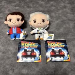 BTTF マスコット モチーフコレクション マーティ&ドクぬいぐるみセット