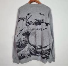 90s KENZO JEANS ケンゾー 北斎タグ トレーナー ヴィンテージのサムネイル