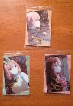 五等分の花嫁ウエハースカード 最新弾 ヴィジュアルカードセットのサムネイル