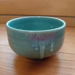 青磁 抹茶碗 貫入 釉薬の垂れ 茶道具 - メルカリ