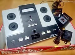ジャンク動作未確認 中古 カセットビジョン 本体とゲームカセット×2