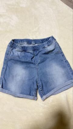 &DENIM キッズ デニムショートパンツ 140cmのサムネイル