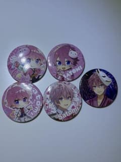 すとぷり さとみ 缶バッジ 5点セットのサムネイル