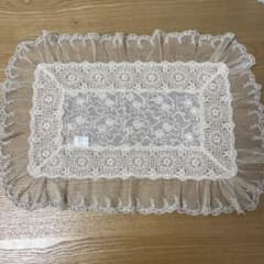 花柄刺繍 レーステーブルセンター 30cm×45cm - メルカリ