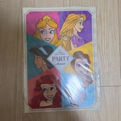 ディズニー プリンセス クリアファイル PARTY Moment