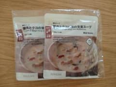 鶏肉と野菜の生姜スープ 2袋セット　無印良品のサムネイル