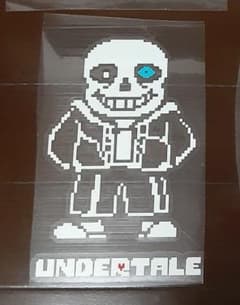 undertale☆アンダーテール☆ステッカー☆サンズのサムネイル