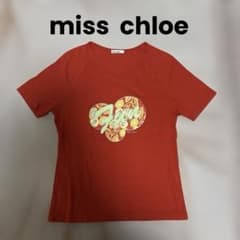 miss chloé 半袖 ラグラン Tシャツ REDのサムネイル