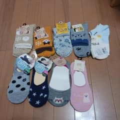 レディース靴下 23-25cm 9足セットのサムネイル