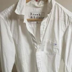 Frank&Eileen シワ加工白シャツMサイズのサムネイル
