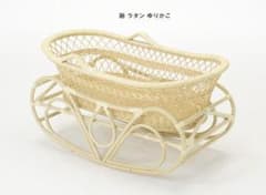送料無料 籐ラタンゆりかご95x56x52cm ヨーラン 新品（873） - メルカリ