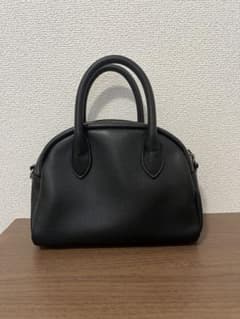【美品】EFOLE ミニボストン ショルダー バッグ　ブラックのサムネイル