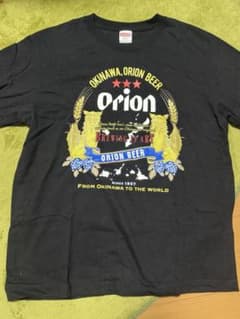 値下げ！Orion Beer Tシャツ 沖縄限定デザイン ブラック M