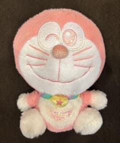 도라에몽 인형 핑크 레트로 2009 윙크