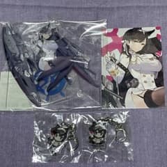 アズールレーン 愛宕 アクリルスタンド Gzカフェキーホルダー グッズ4点セットのサムネイル