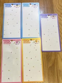 たまごっち平成ハッピーフォン5種台紙のみのサムネイル