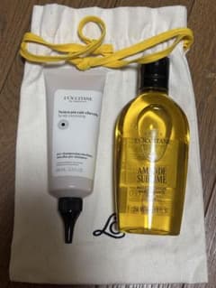 L'OCCITANE スカルプトリートメント & シャワーオイル セット　巾着のサムネイル