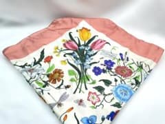値下げ】GUCCI グッチ スカーフ フローラ 花柄 V.ACCORNERO - メルカリ