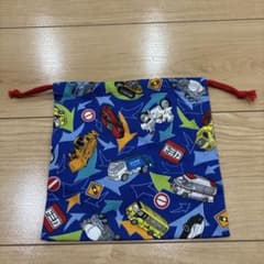 えぬ様専用　トミカ巾着袋のサムネイル