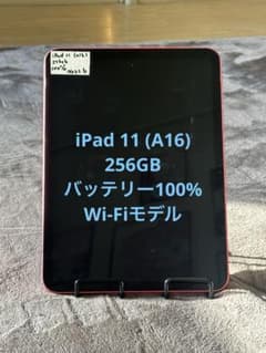 Apple iPad 第11世代 A16 256GB 本体 - メルカリ