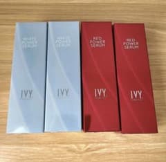 4本セット アイビー化粧品 レッドパワーセラム ホワイトパワーセラム