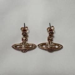 Vivienne Westwood オーブ ピアス ピンクゴールドのサムネイル