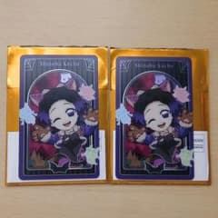 鬼滅の刃　胡蝶しのぶ　ポストカード　ハロウィン 鬼滅の刃 胡蝶しのぶ ハロウィン2025 ランダムメタリックカード - メルカリ