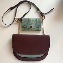 Ray BEAMS ショルダーバッグ パイソン柄のサムネイル