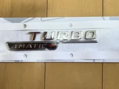 メルセデス・ベンツ 純正品 ターボエンブレムのサムネイル