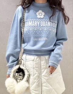 【※減額無し。定価1/3以下※当日発送※美品※】MARY QUANT セーターのサムネイル