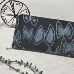 ミナペルホネン ( sky flower ) ハンドメイド 長財布 - メルカリ