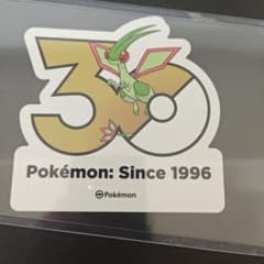 韓国限定】ポケモン 30周年 ステッカー フライゴン - メルカリ
