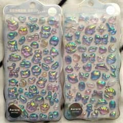 [メルーカリ] ボンドロオーロラ2点 ボンボンドロップシール オーロラ 2種セット - メルカリ