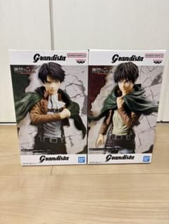 進撃の巨人 Grandista リヴァイ エレン フィギュア 2種のサムネイル