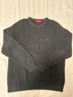 Supreme クルーネックセーター 黒 Supreme クルーネック ニット セーター ブラック サイズL - メルカリ