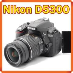 Nikon D5300 一眼レフカメラ スマホ転送 シングルレンズセット - メルカリ