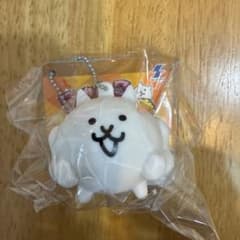 【新品】にゃんこ大戦争 ミニソフビライト ネコビルダー キーホルダー