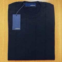 LARDINI ラルディーニ ドライコットンハイゲージ半袖クルーネックニット50 LARDINI ラルディーニ ドライコットンハイゲージ半袖クルーネック