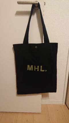 MHL トートバッグ ブラックのサムネイル