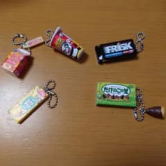 ミニチュアお菓子 ストラップのサムネイル