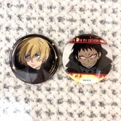 炎炎ノ消防隊 アーサー・ボイル 森羅日下部 缶バッジ カラ鉄 - メルカリ